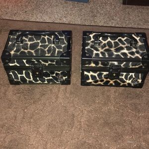 Makeup storage boxes